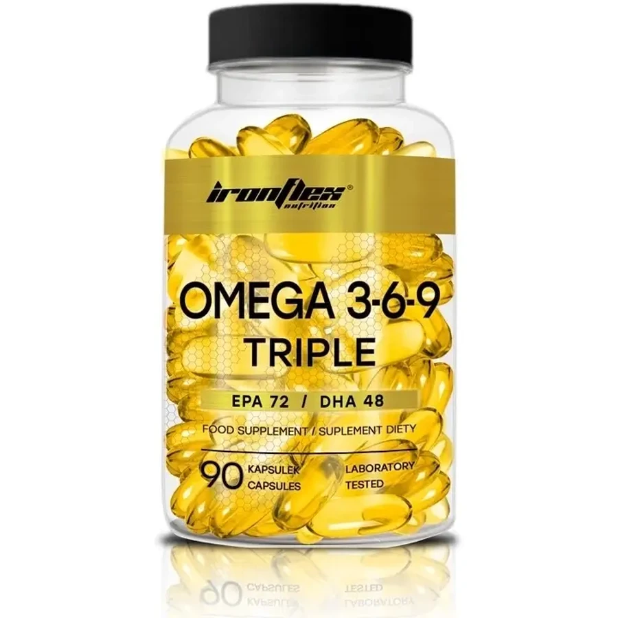 IronFlex Omega 3-6-9 Triple 90 капсул: цены и характеристики
