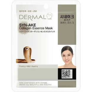 DERMAL Коллагеновая маска со змеиным ядом 23 г