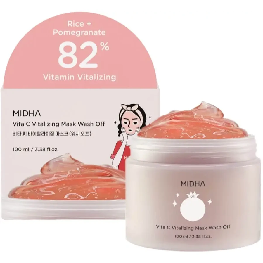 MIDHA Vita C Vitalizing Mask смываемая маска с витамином С ...: цены и характеристики