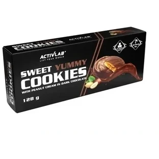 Activlab Сладкое Вкусное Печенье с арахисовым кремом 128г