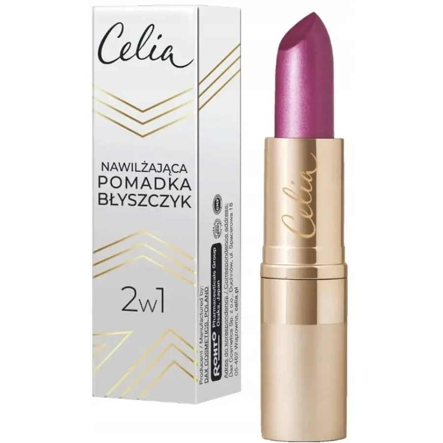 Зволожуючий блиск для губ Celia 2в1, №515, 4 г: ціни та характеристики