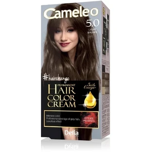 DELIA CAMELEO Omega II 5.0 Світло-коричнева фарба для волосся