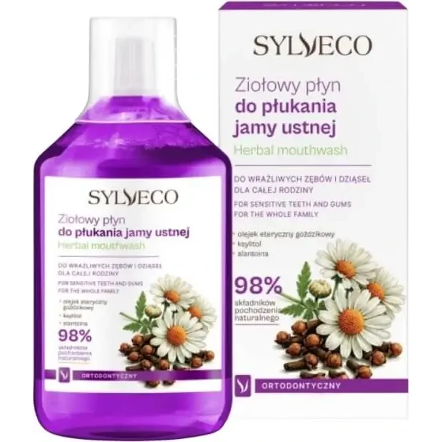 Sylveco ополаскиватель для рта ортодонтический травяной ...: цены и характеристики