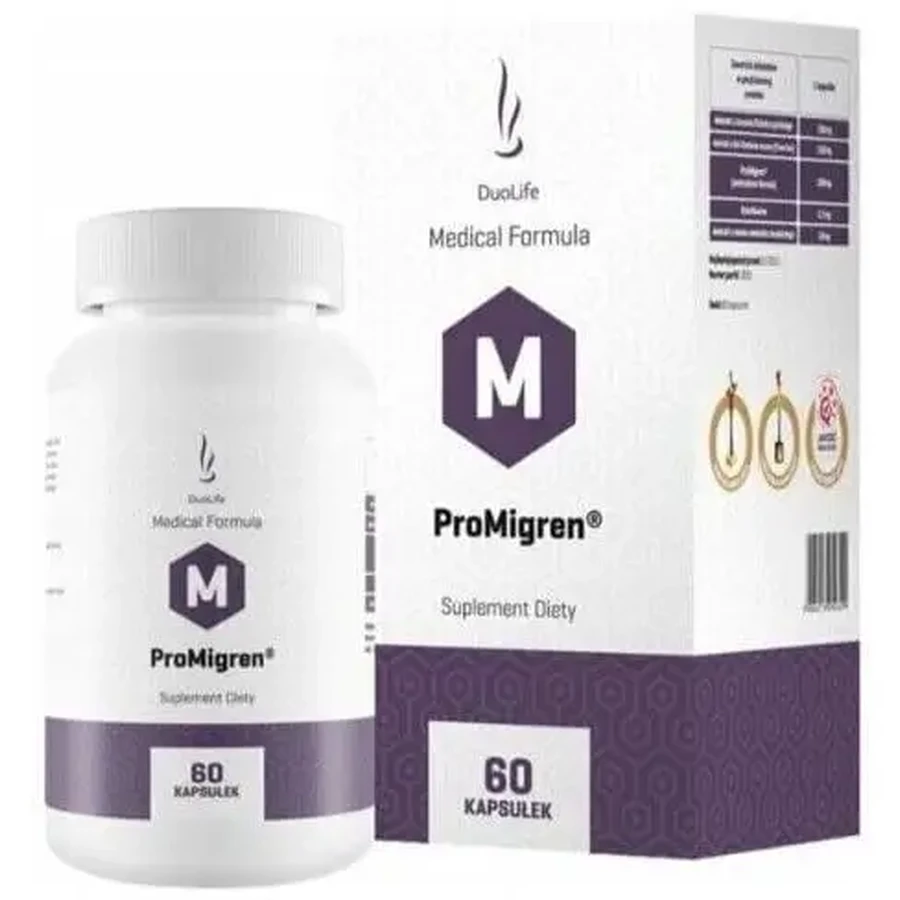 DuoLife Medical formula ProMigren 60 капсул: цены и характеристики