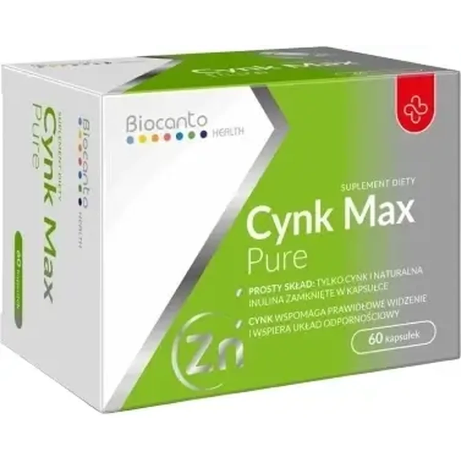 Biocanto Zinc Max Pure 60 капсул: ціни та характеристики