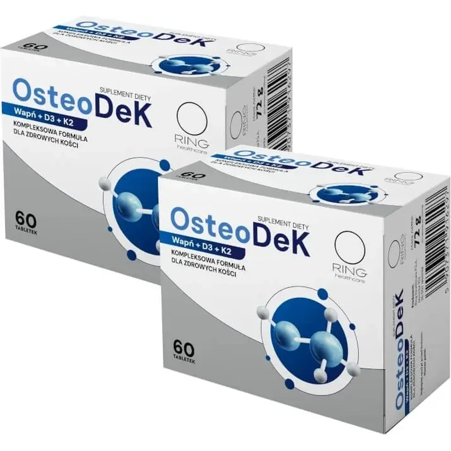 Ring OsteoDeK 60 таблеток Мультипак х 2: цены и характеристики