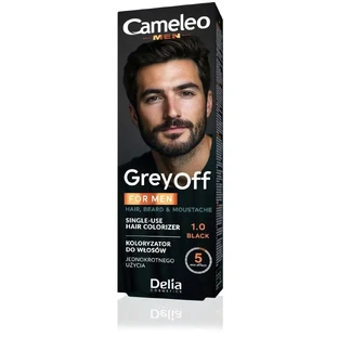 DELIA CAMELEO MEN GREY OFF Краска для волос 3.0 Темно-коричневый ...