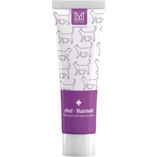 MERSJO Anti-Hairball Паста для дегельминтизации кошек с биотином ...