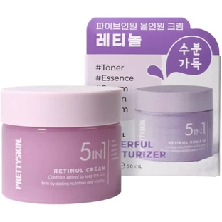 PRETTYSKIN 5in1 RETINOL CREAM многофункциональный корейский крем ...