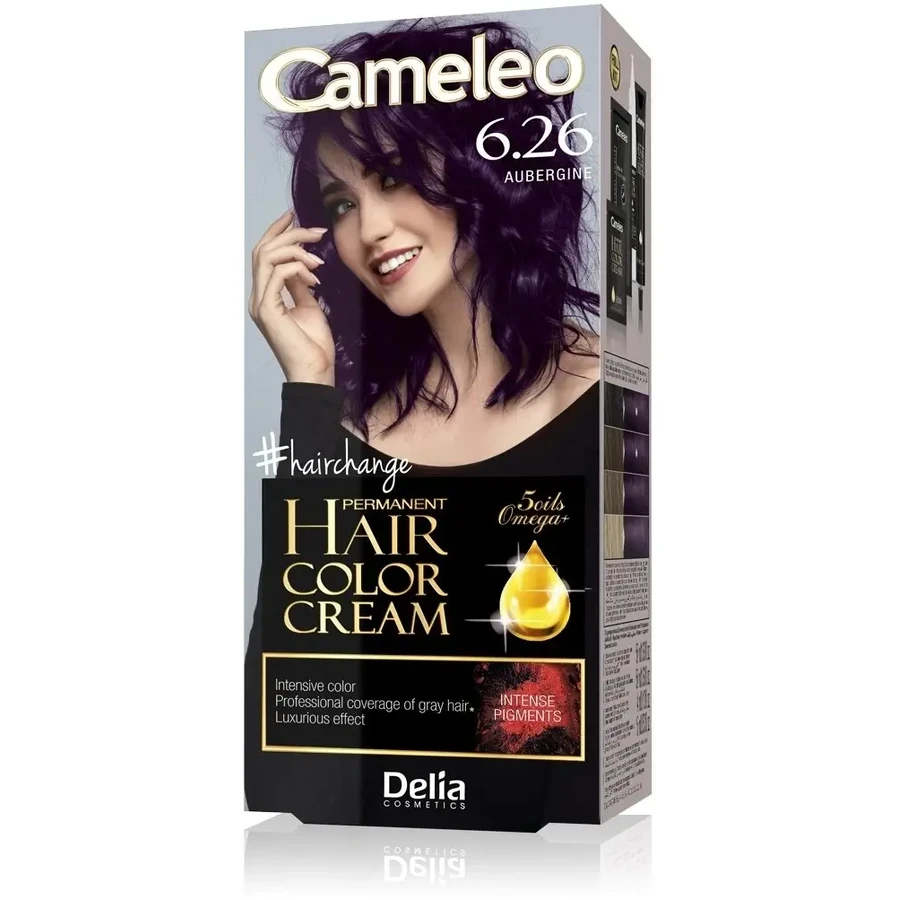 Фарба для волосся DELIA CAMELEO Omega II 6.26 Баклажан: ціни та характеристики