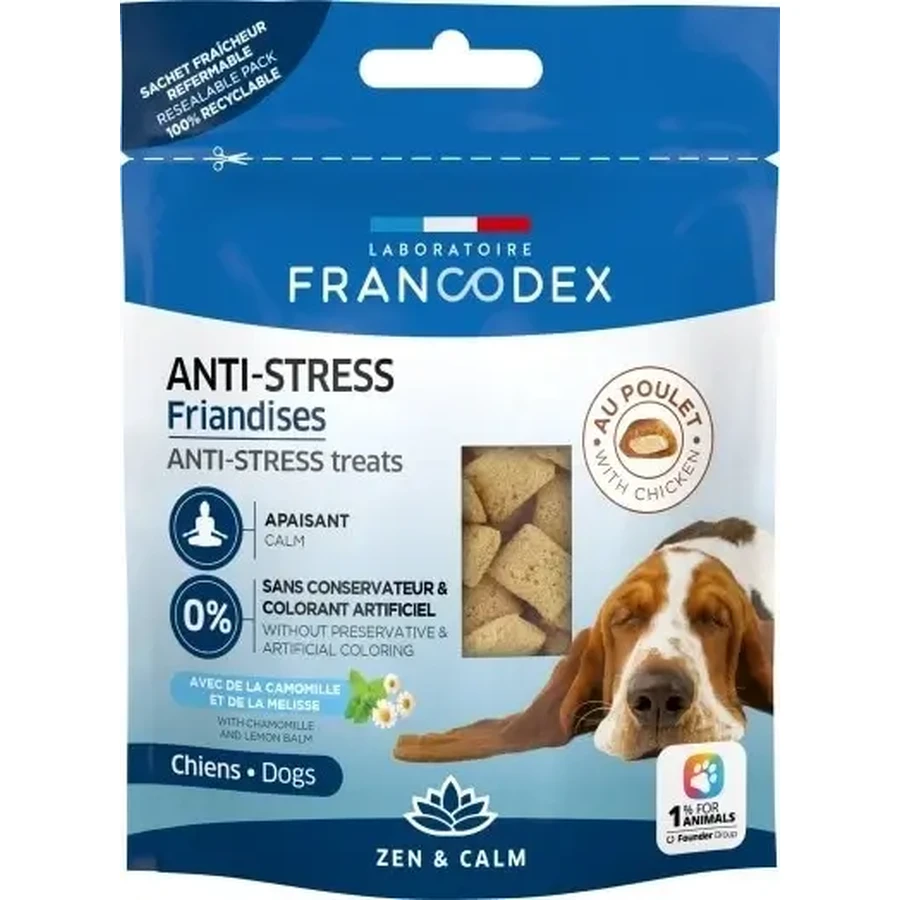 FRANCODEX Ласощі для собак проти стресу з куркою та ...: ціни та характеристики
