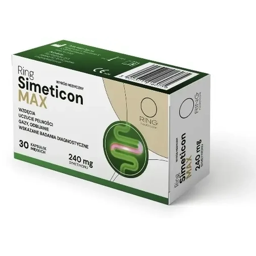 Ring Simeticon Max 30 капсул: ціни та характеристики