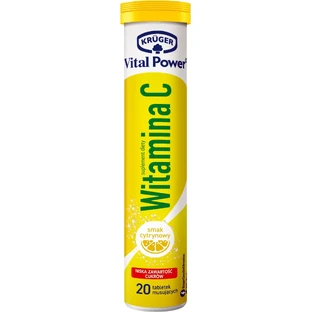 Kruger Vital Power Vitamin C 20 шипучих таблеток