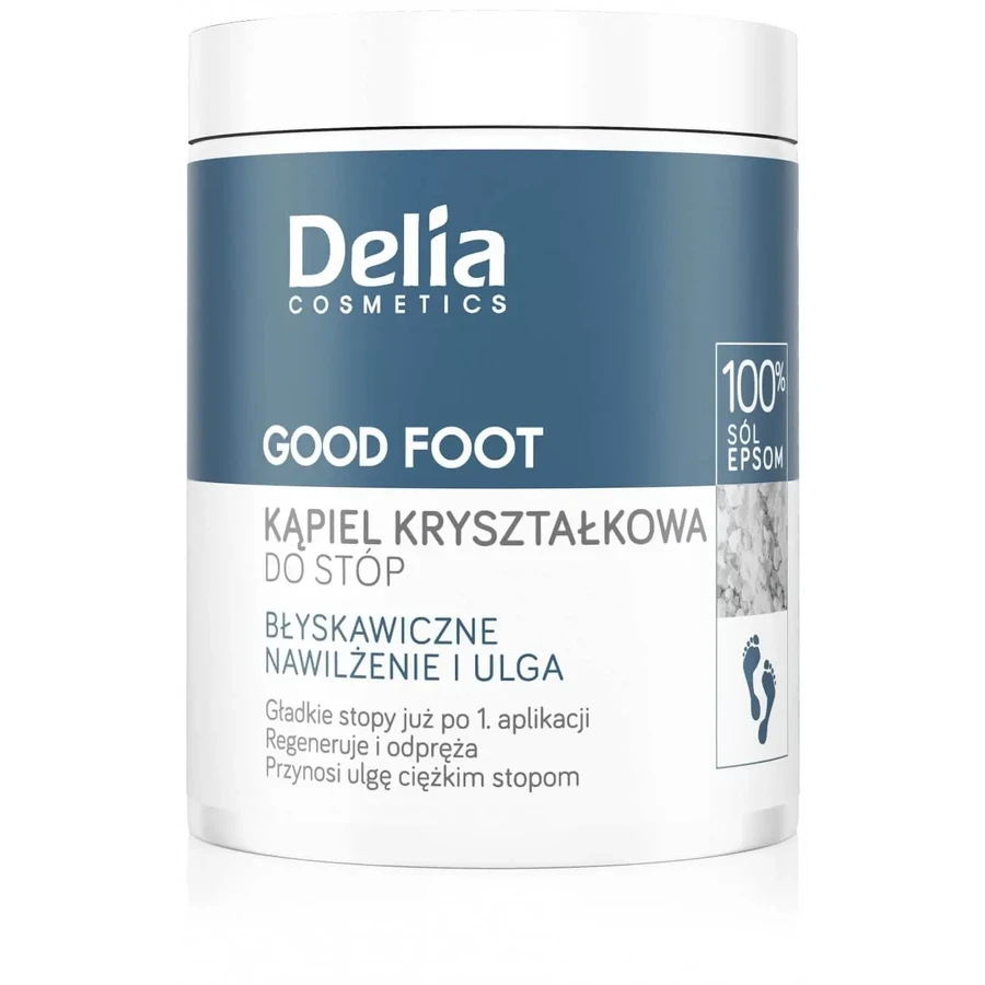 Кришталева ванна для ніг DELIA Good Foot Crystal 300 г: ціни та характеристики