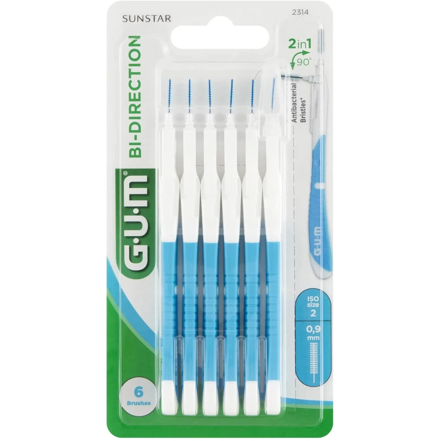 Міжзубна зубна щітка Sunstar GUM Bi-Directional ...: ціни та характеристики