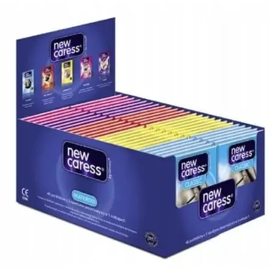 UNIMIL NEW CARESS Multigross 144 презерватива: ціни та характеристики