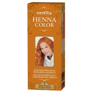 VENITA HENNA COLOR Травяной красящий лосьон 3 Огненная ...