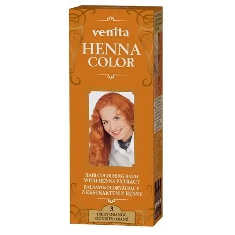 VENITA HENNA COLOR Травяной красящий лосьон 3 Огненная ...: цены и характеристики
