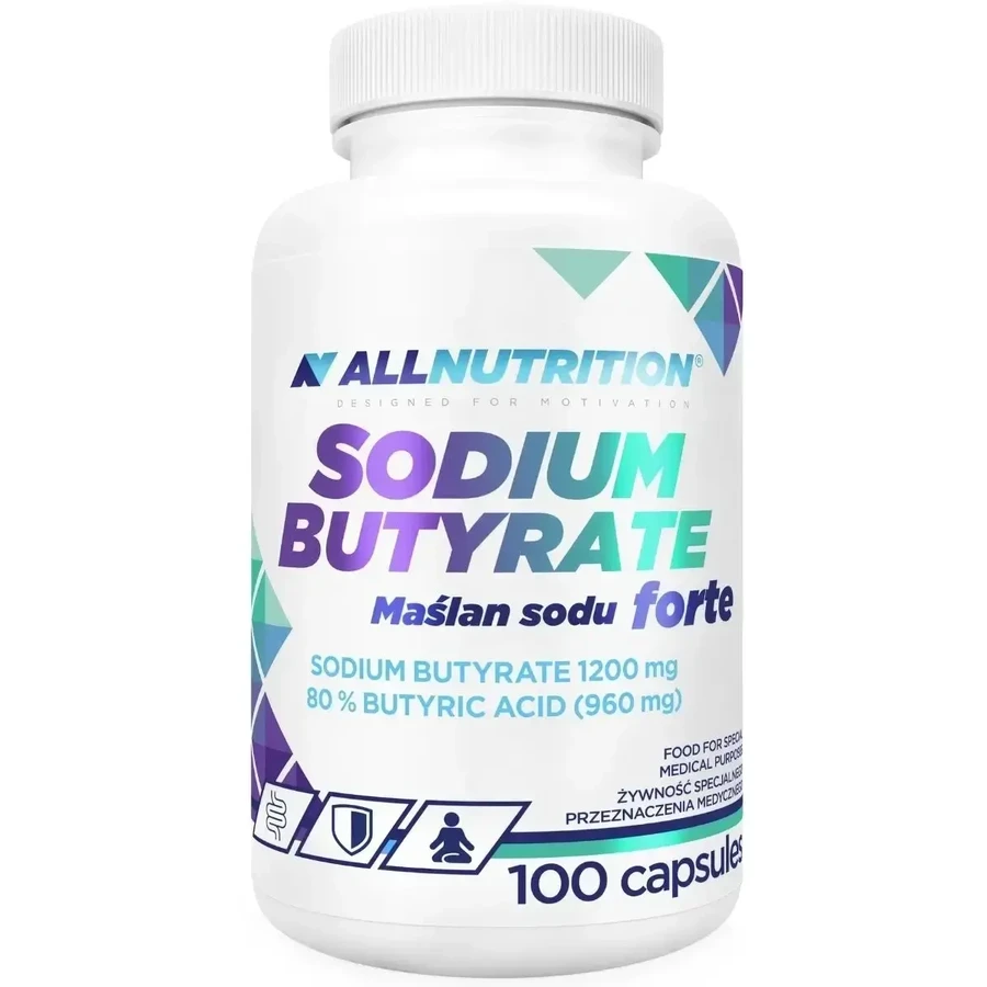 Allnutrition Бутират натрію форте 100 капсул: ціни та характеристики