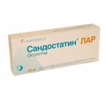 Сандостатин лар мікросфери д/п сусп. д/ин. 20 мг фл., розч. шприц 2 мл,+гол.,адапт.