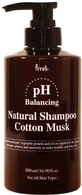 PRRETI Корейський шампунь для пошкодженого волосся Cotton Musk ...