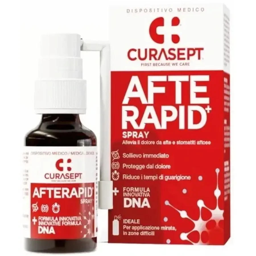 INDENT Curasept Afte Rapid Спрей від афти 15 мл: ціни та характеристики
