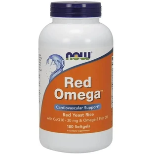 Рыбий жир Now Foods Red Omega 180 капсул