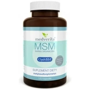 Medverita MSM OptiMSM органическая сера 500 мг 120 капсул