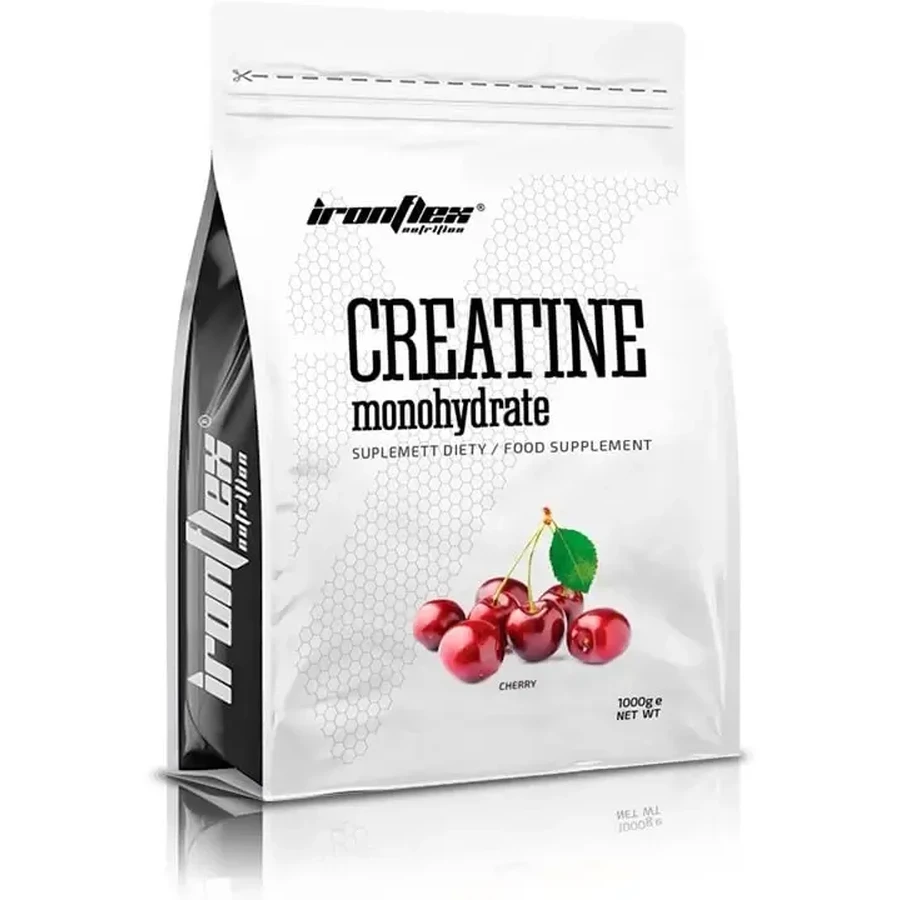 IronFlex Креатин моногидрат Вишня 1000г: цены и характеристики