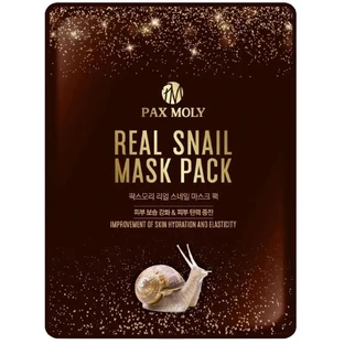 PAX MOLY Real Snail Mask Pack Увлажняющая и укрепляющая ...