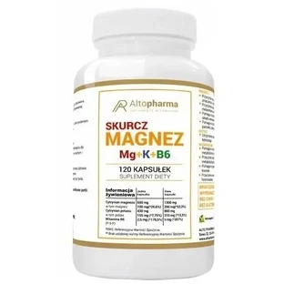 Altopharma Skurcz Magnesium MG+K+B6 120 капсул