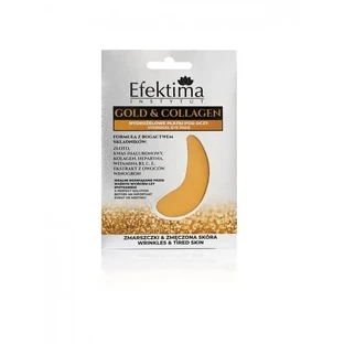 Гидрогелевые патчи для глаз EFEKTIMA Gold & Collagen 2 ...