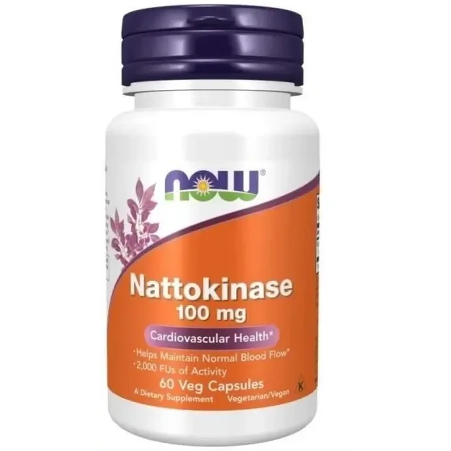 NOW FOODS Наттокіназа 100 мг 60 капсул: ціни та характеристики