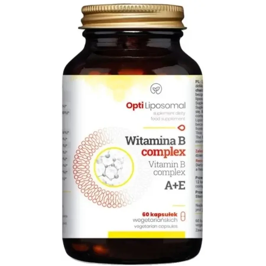 NaturDay Opti Liposamal Комплекс вітамінів групи В А + Е 60 капсул: ціни та характеристики