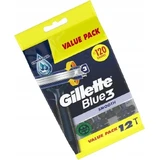 Gillette Blue 3 Одноразові бритви 12 шт. Гладкі