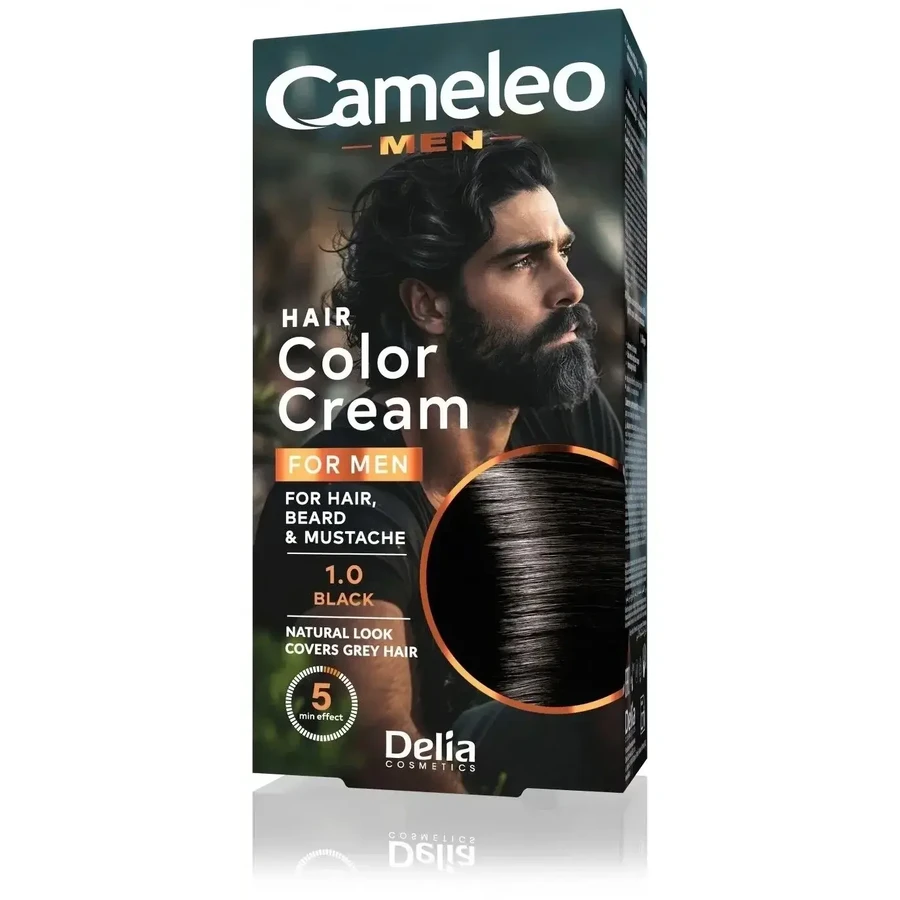 DELIA CAMELEO MEN HAIR COLOR CREAM Краска для волос 1,0 ...: цены и характеристики