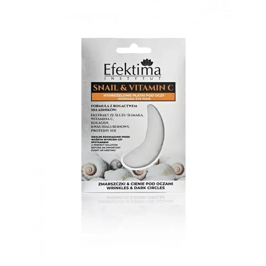 Гидрогелевые подушечки для глаз EFEKTIMA Snail & Vitamin C Hydrogel ...: цены и характеристики