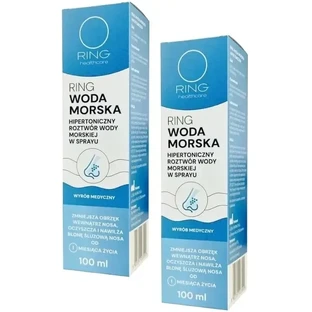 Гіпертонічна морська вода Ring 100 мл Мульти-упаковка x 2