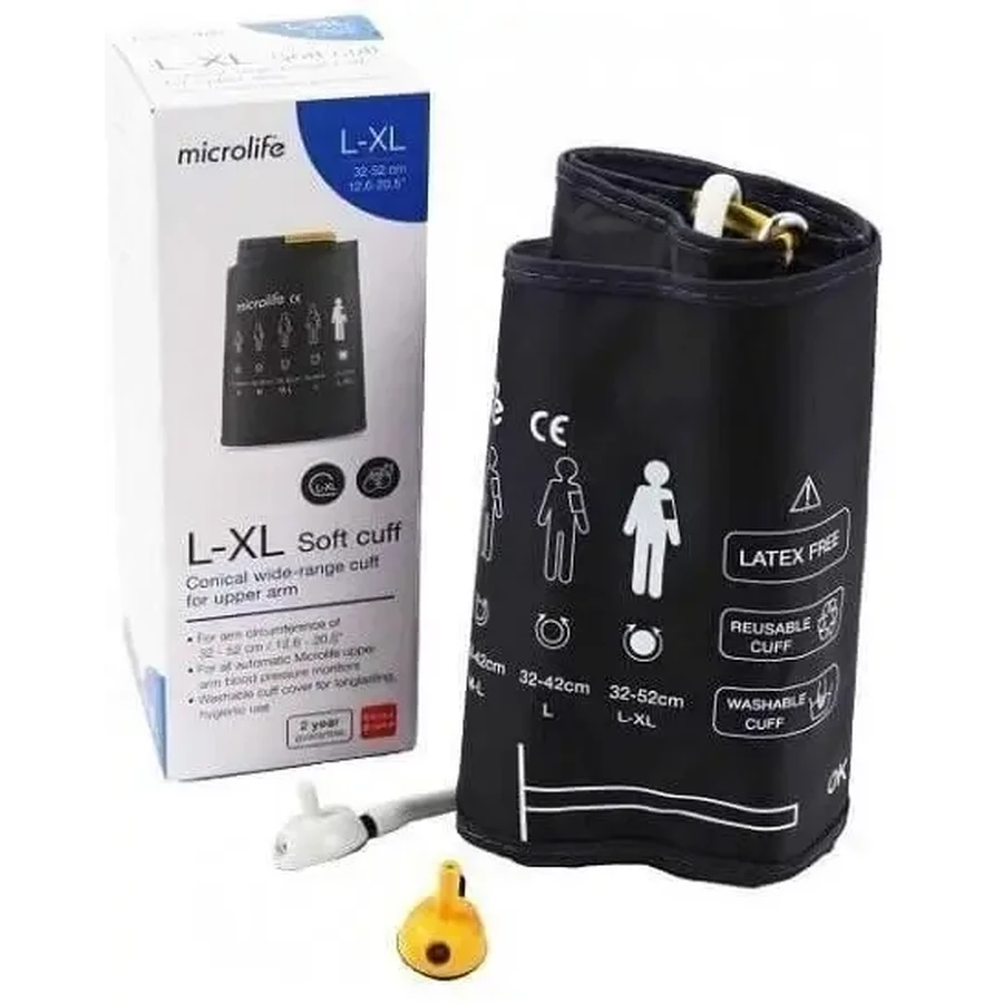 Манжета для измерения артериального давления Microlife L-XL 32-52 см: цены и характеристики