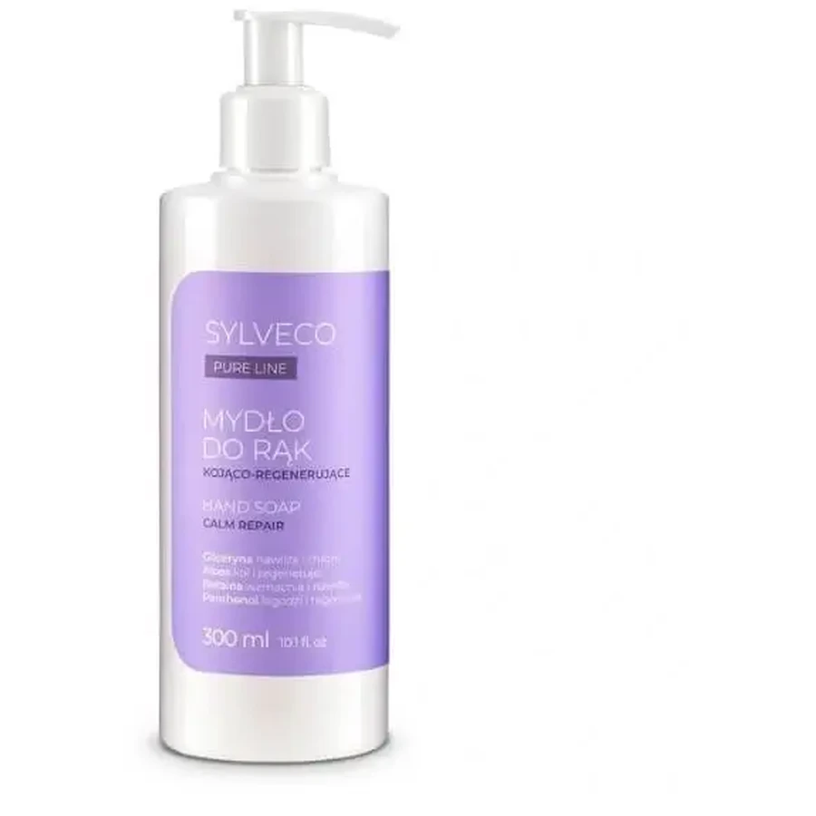 Sylveco Pure Line Успокаивающее и регенерирующее мыло для рук 300 мл: цены и характеристики