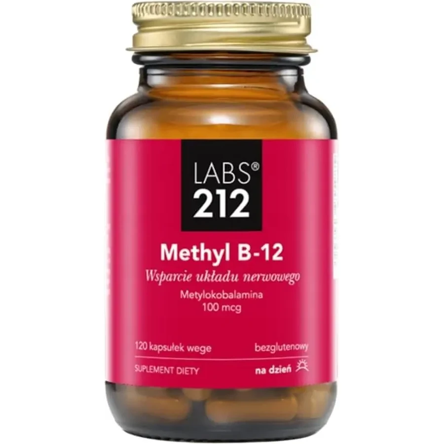 Labs212 Метил В-12 120 капсул: ціни та характеристики