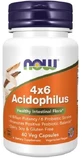 NOW FOODS Acidophilus 4x6 60 капсул