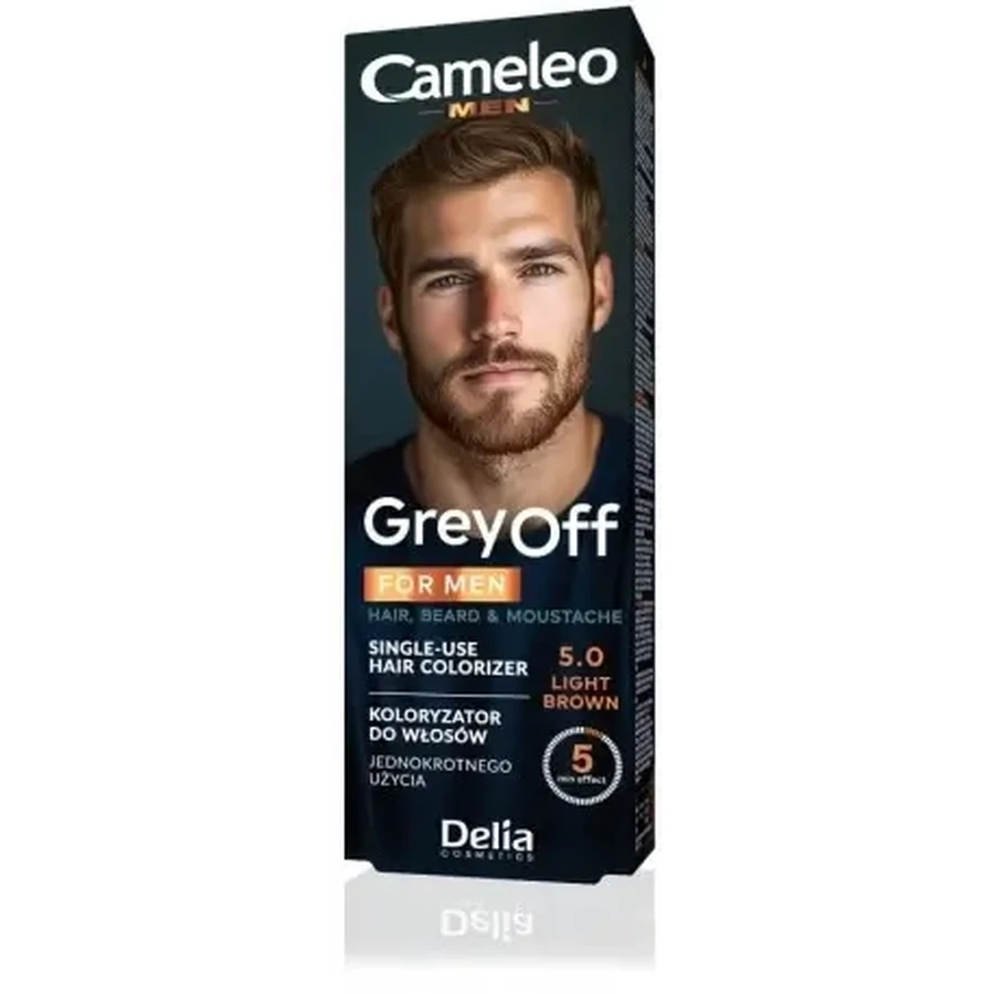 DELIA CAMELEO MEN GREY OFF Краска для волос 5.0 Светло-коричневый 2 ...: цены и характеристики