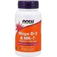 Now Foods Mega D3 I K2 MK7 7 60 капсул