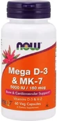 Now Foods Mega D3 I K2 MK7 7 60 капсул