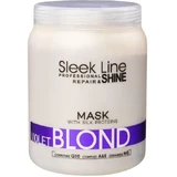 STAPIZ Маска для волосся Sleek Line Блондинка Фіалка 1000 мл