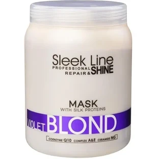 STAPIZ Маска для волос Sleek Line Blonde Violet 1000 мл