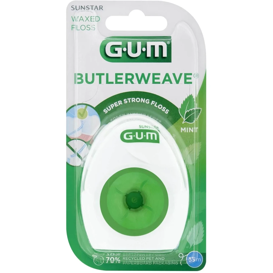 Зубна нитка Sunstar gum butlerwave 55 м: ціни та характеристики