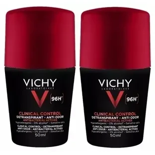 Vichy Clinical Control Anti-Odor Deodorant 96H Lot 2 x ...