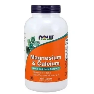 Now Foods Magnesium Calcium Zinc D3 (Магній, кальцій, цинк ...
